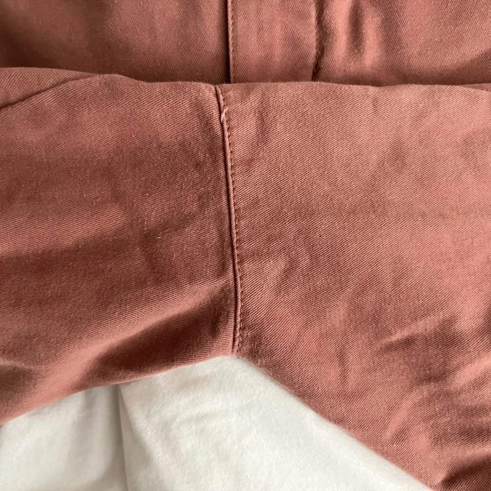 Aritzia Sunday Best Jaden High Waisted Chino Pant 6 GD Chocolate Sorbet - Picture 8 of 8